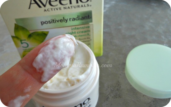 Renew Your Youth with AVEENO POSITIVELY RADIANT Intensive Night Cream