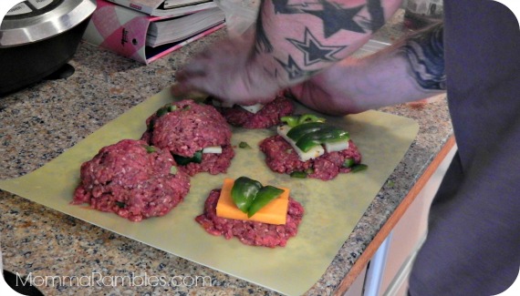 The Mighty Stuffed Burger ~ #Recipe Inspired by #ThorDarkWorld
