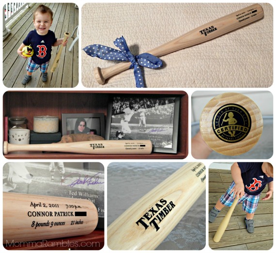 Perfect Baby Gift: Personalized Heirloom #Baseball Bat from Texas Timber Bat Company! ~ #Review