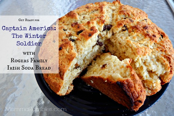 Easy #Recipe for Irish Soda Bread ~ In Honor of Captain America: The Winter Soldier ~ #CaptainAmerica