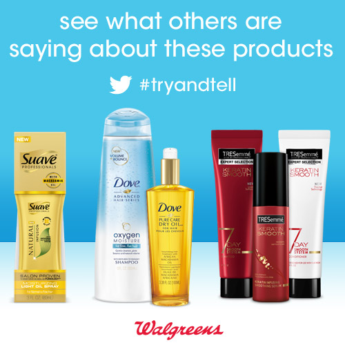 New Care for Stunning Hair with Dove®, Suave®, & TRESemmé®! ~ #TryAndTell