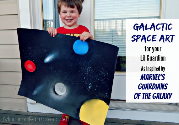 Galactic Space Art For Your Lil Guardian! ~ Inspired by @Marvel’s #GuardiansOfTheGalaxy @Guardians