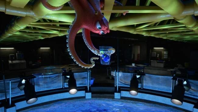 FINDING DORY – Hank is an octopus—or actually a "septopus": he lost a tentacle—along with his sense of humor—somewhere along the way. When Dory finds herself at the Marine Life Institute, a rehabilitation center and aquarium, Hank reluctantly agrees to help her navigate the massive facility. Directed by Andrew Stanton, "Finding Dory" opens on June 17, 2016. ©2016 Disney•Pixar. All Rights Reserved.