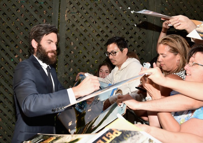 arrives at the world premiere of Disney's "PETE'S DRAGON" at the El Capitan Theater in Hollywood on August 8, 2016. The new film, which stars Bryce Dallas Howard, Robert Redford, Oakes Fegley, Oona Laurence, Wes Bentley and Karl Urban and is written and directed by David Lowery, has been drawing rave reviews from both audiences and critics. PETE'S DRAGON opens nationwide August 12, 2016.